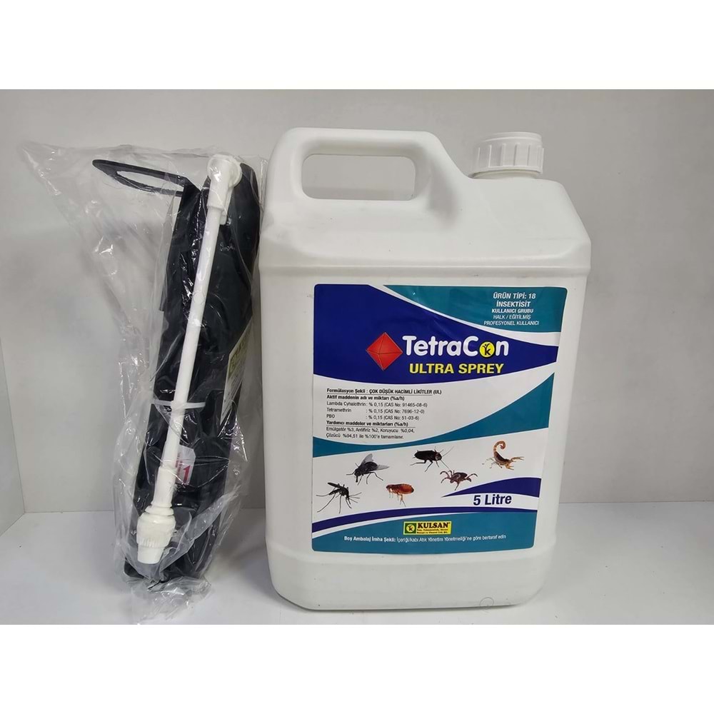 Tetracon Kullanıma Hazır Haşere Öldürücü Sprey |5 l