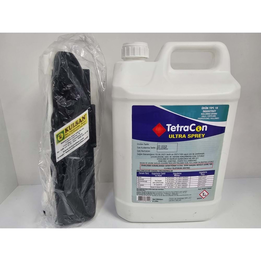 Tetracon Kullanıma Hazır Haşere Öldürücü Sprey |5 l