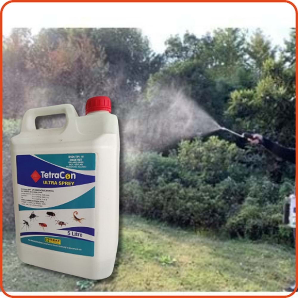 Tetracon Kullanıma Hazır Haşere Öldürücü Sprey | 5 Litre