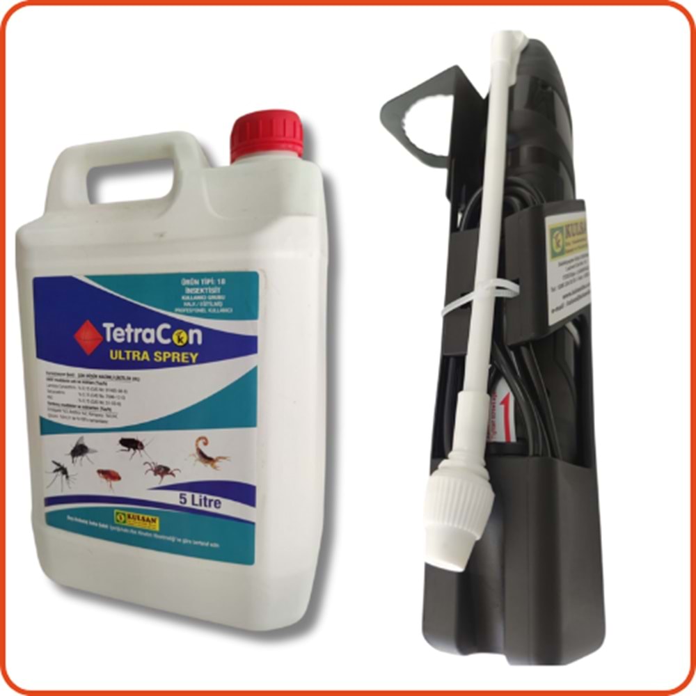 Tetracon Kullanıma Hazır Haşere Öldürücü Sprey | 5 Litre