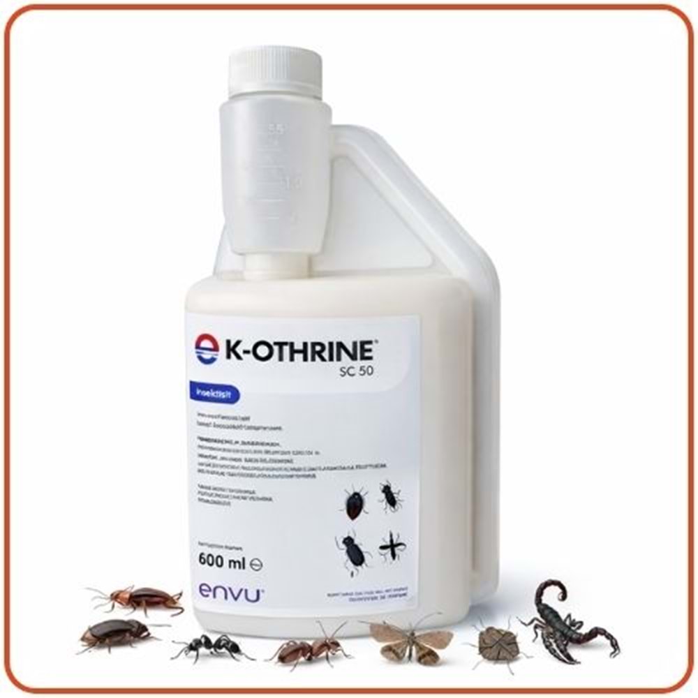 Bayer-Envu K-othrine SC 50 Kokusuz Haşere Öldürücü | 500 ml