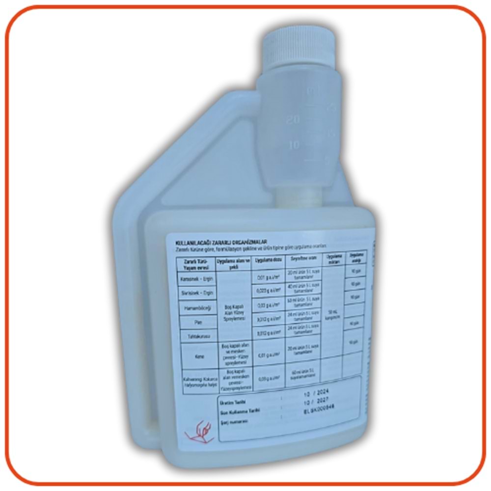 Bayer K-othrine SC 50 Envu Kokusuz Haşere Öldürücü | 500 ml