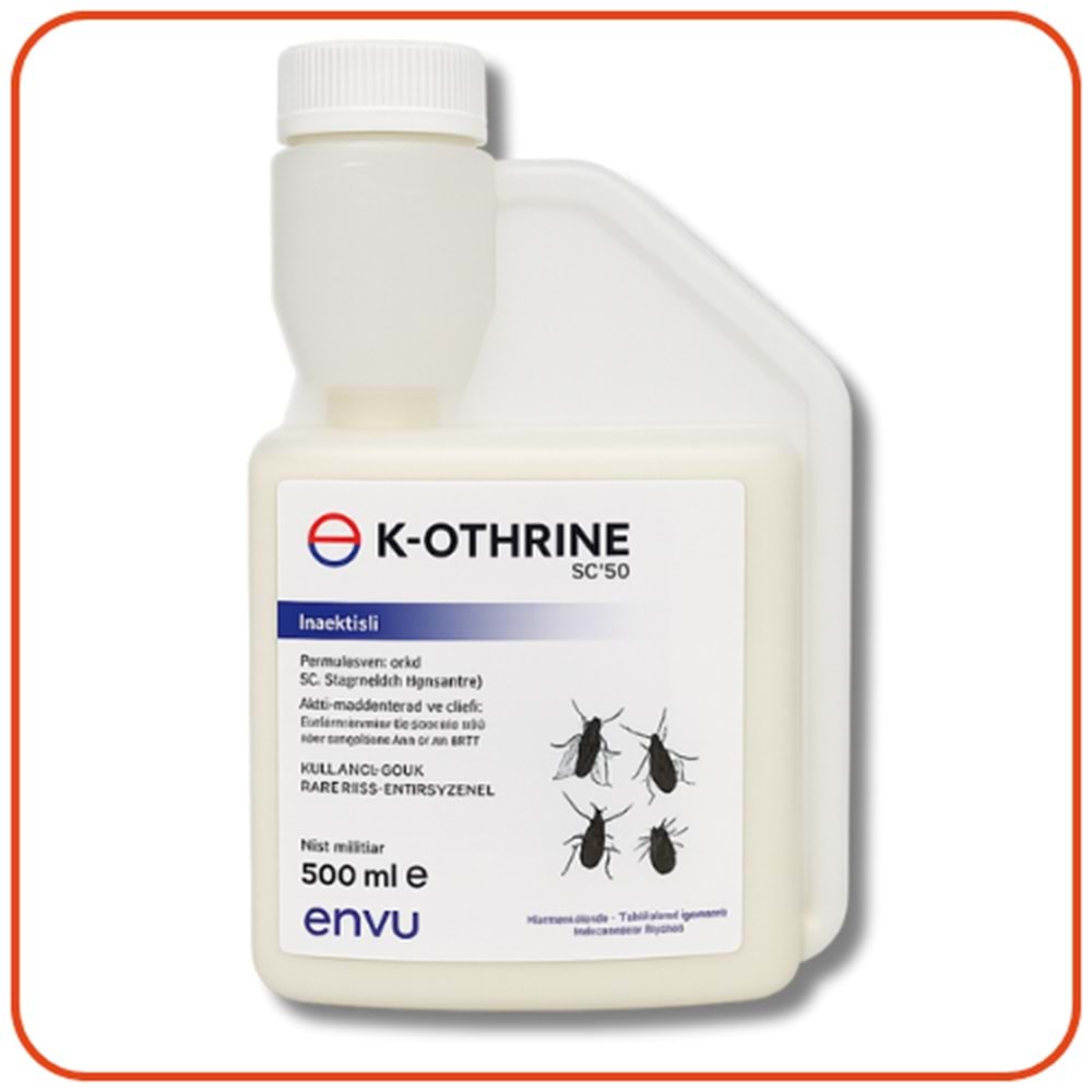 Bayer K-othrine SC 50 Envu Kokusuz Haşere Öldürücü | 500 ml