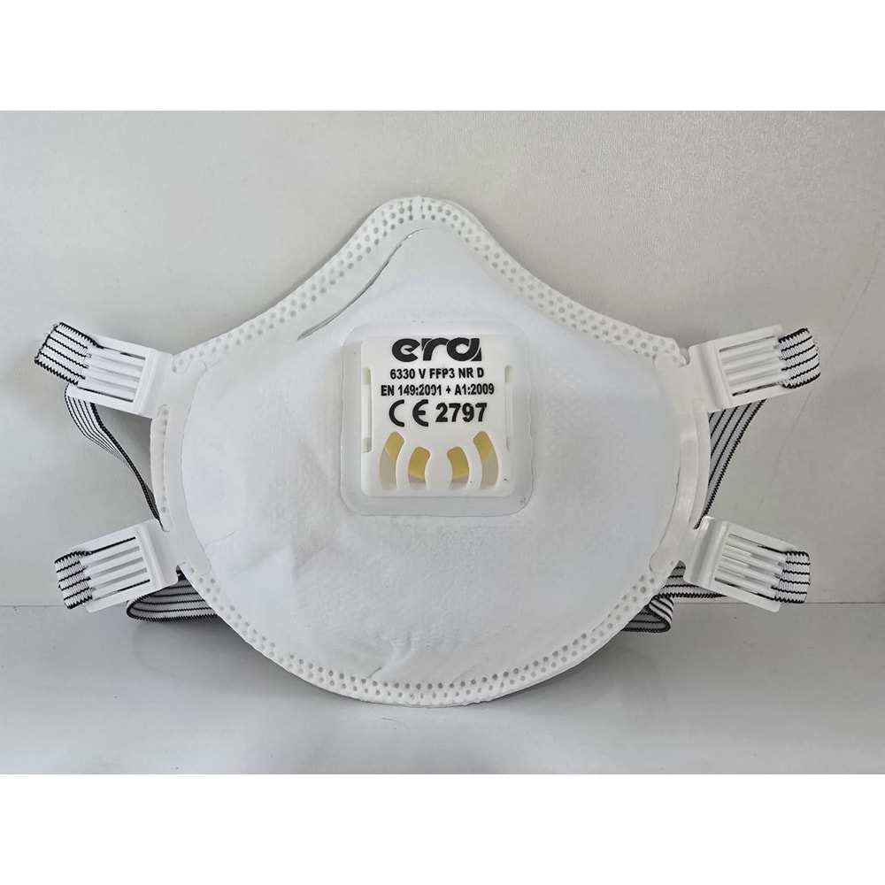 Era Filtreli Solunum Maskesi 6330 v ffp3 NR D 10 adet