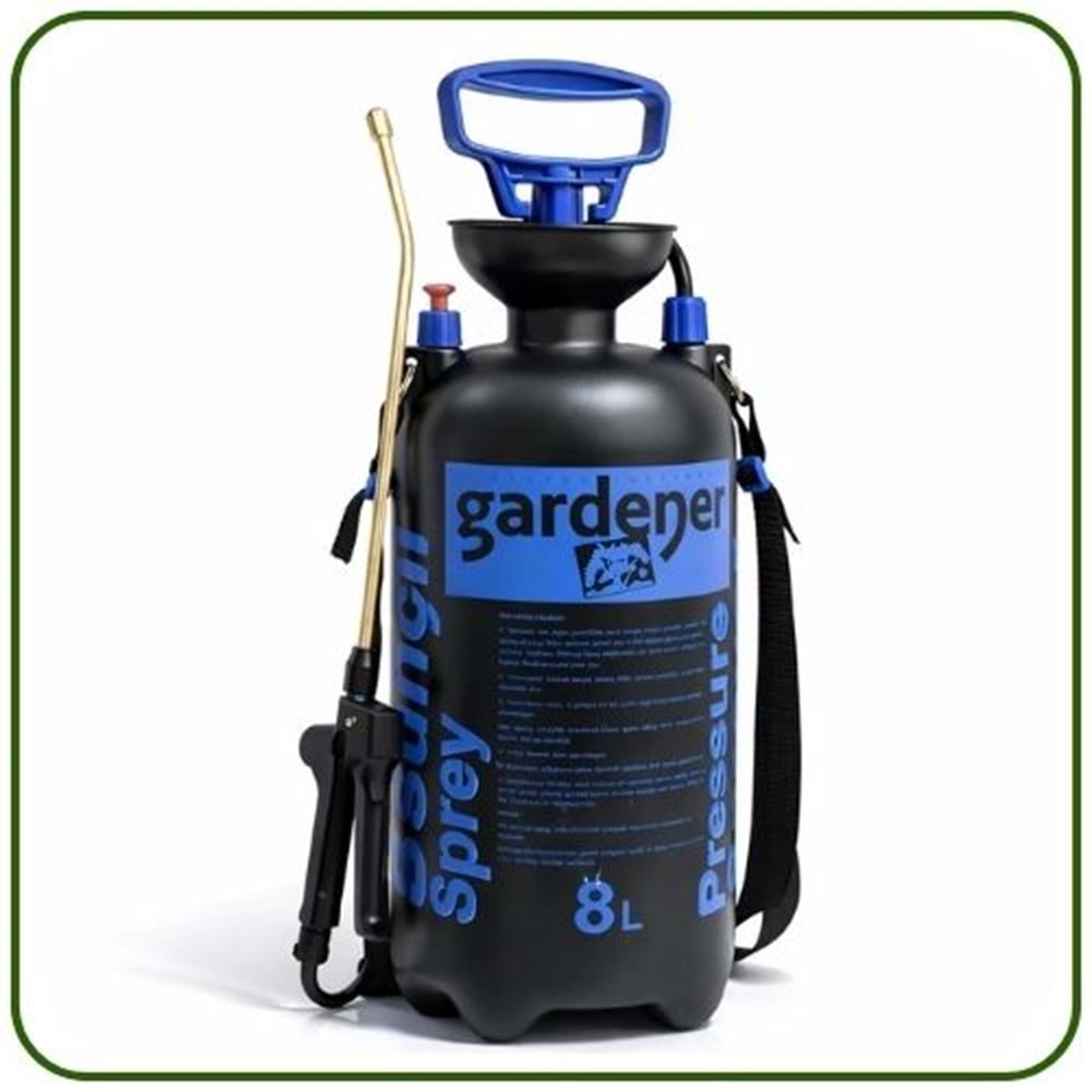 Gardener İlaçlama Pompası | 8 Litre