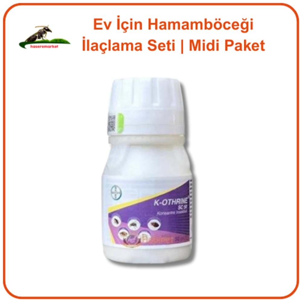 Ev İçin Hamamböceği İlaçlama Seti | Midi
