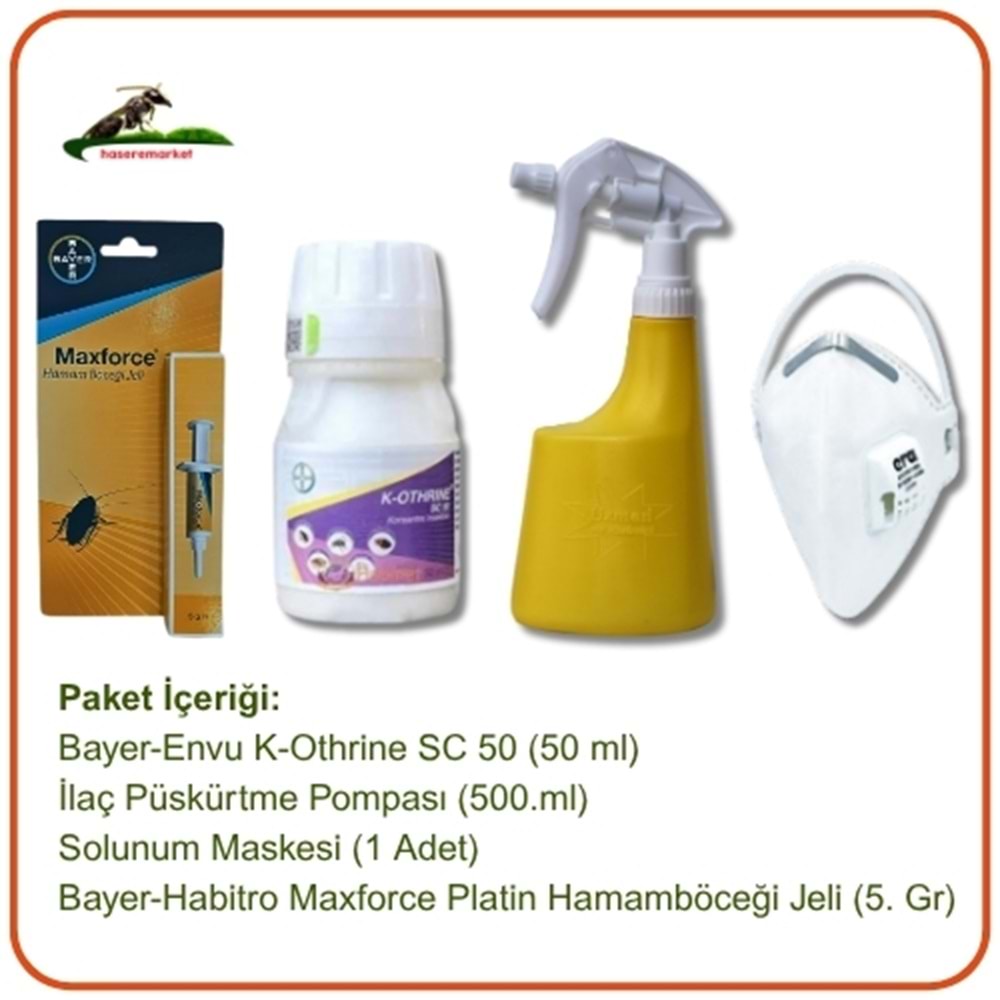 Ev İçin Hamamböceği İlaçlama Seti | Mini