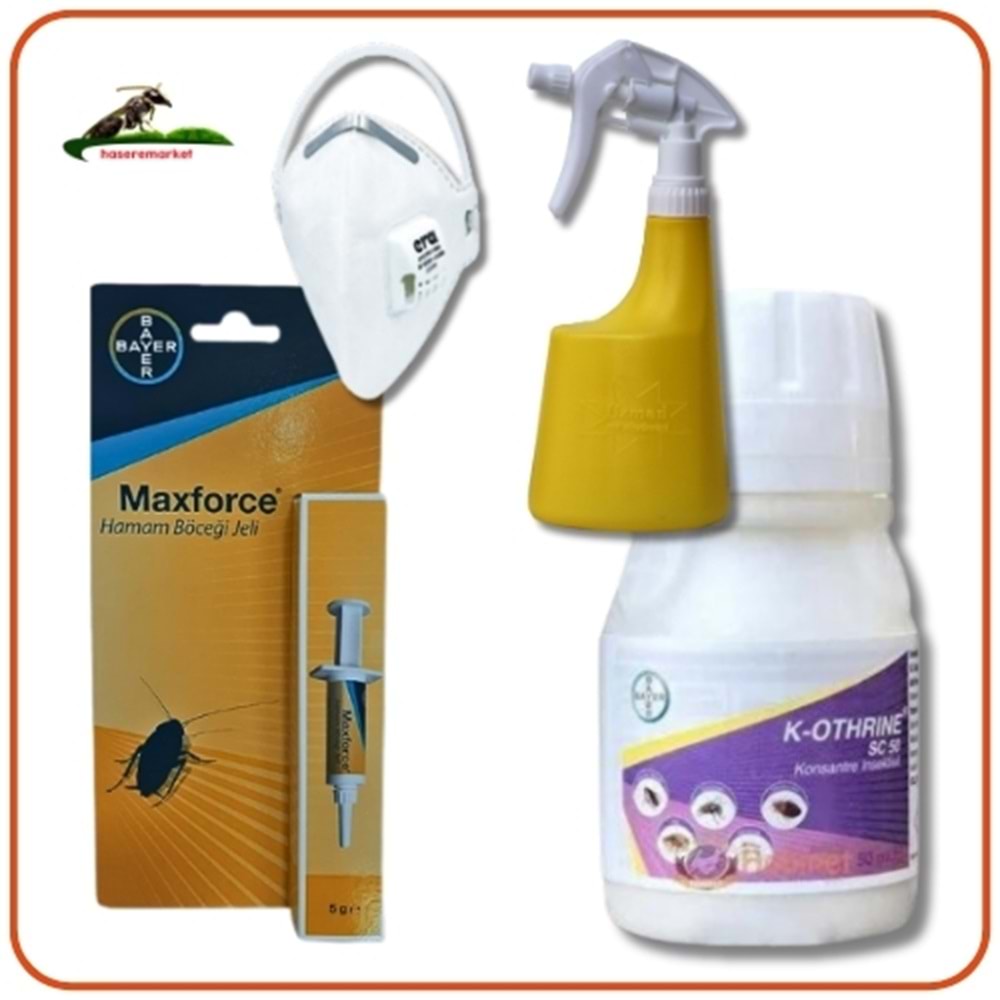 Ev İçin Hamamböceği İlaçlama Seti | Mini
