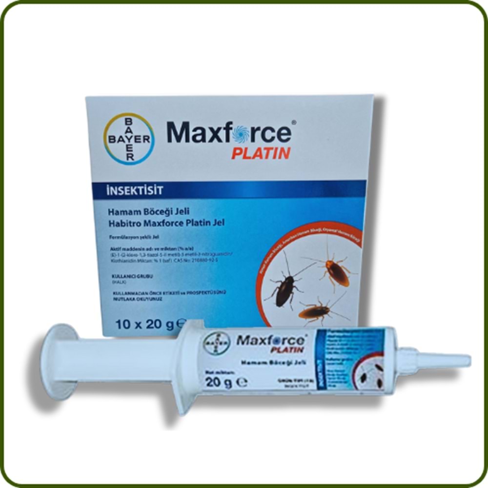 Bayer Maxforce Platin Jel Böcek Yemi | 20 Gram