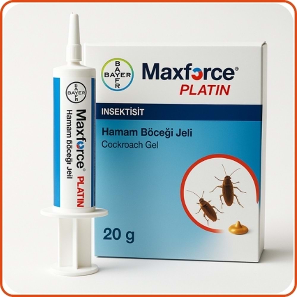 Bayer Maxforce Platin Hamamböceği Kaloriferböceği Jeli | 20 Gram