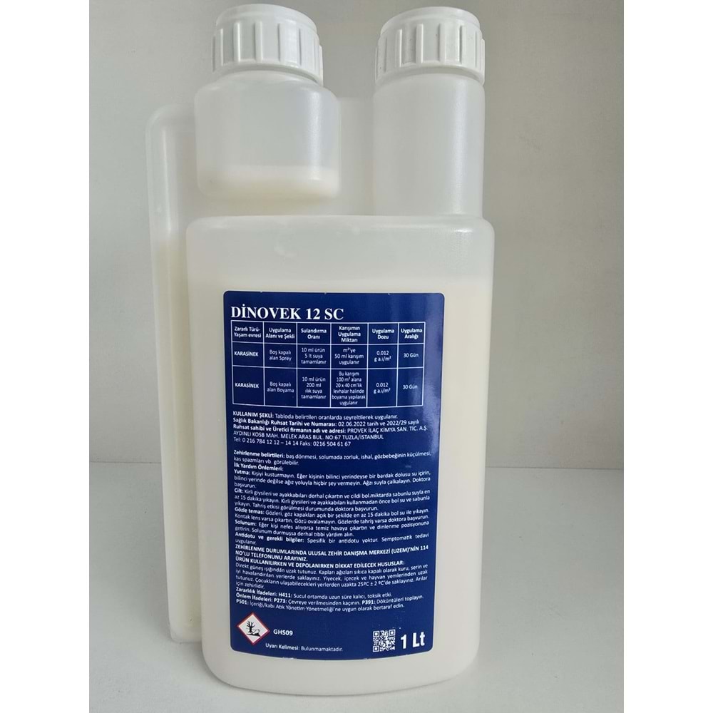 Dinovek 12 SC Karasinek İlacı | 1 Litre