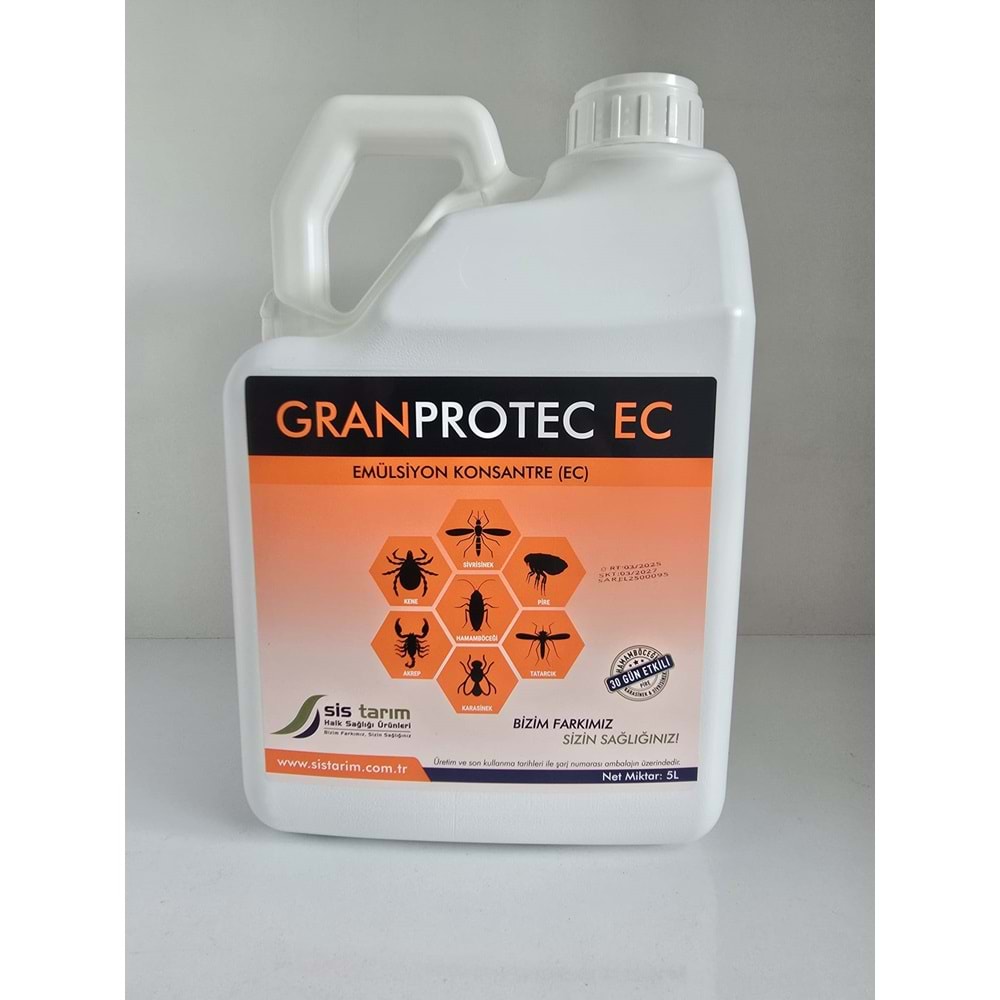 Gran Protec EC Kokulu Haşere Öldürücü | 5 Litre