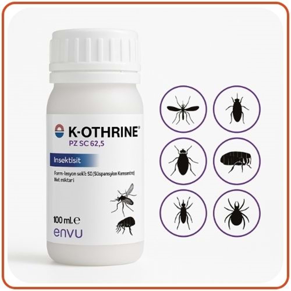 K-Othrine PZ SC 62,5 Haşere Öldürücü |100 ml