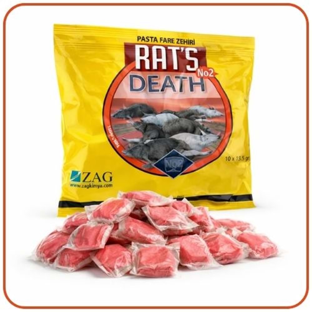 Rats Death Pasta Fare Zehiri | 100 Gram