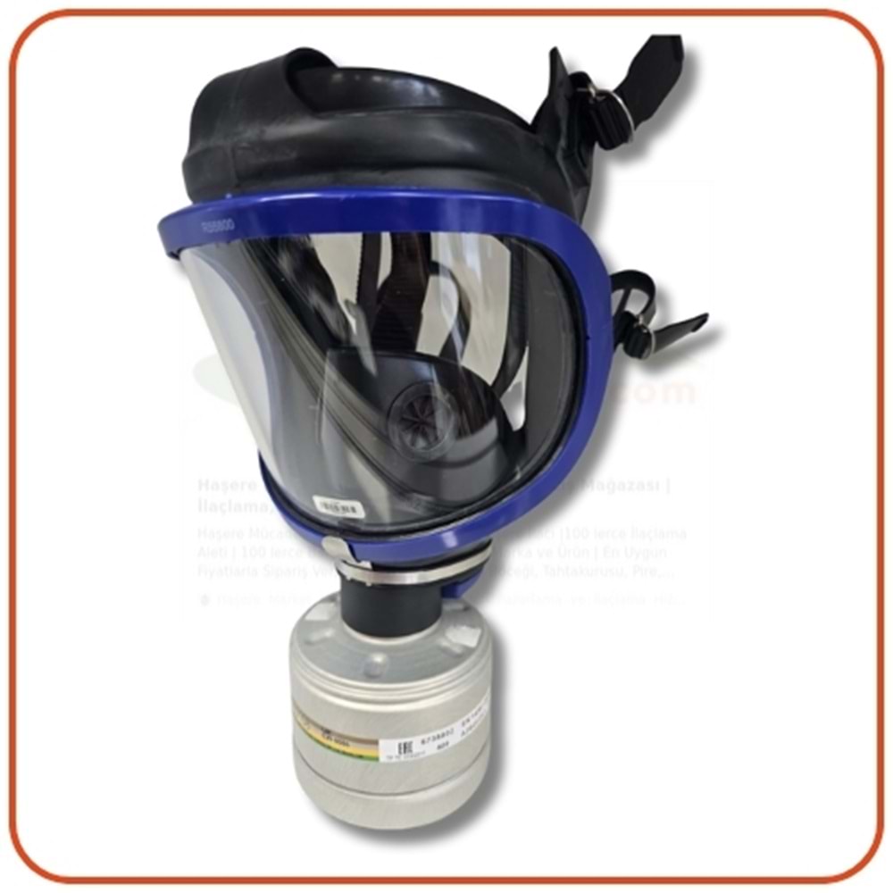 Drager X-Plore 6300 Tam Yüz İlaçlama Maskesi | Filtre Ayrı Satılır