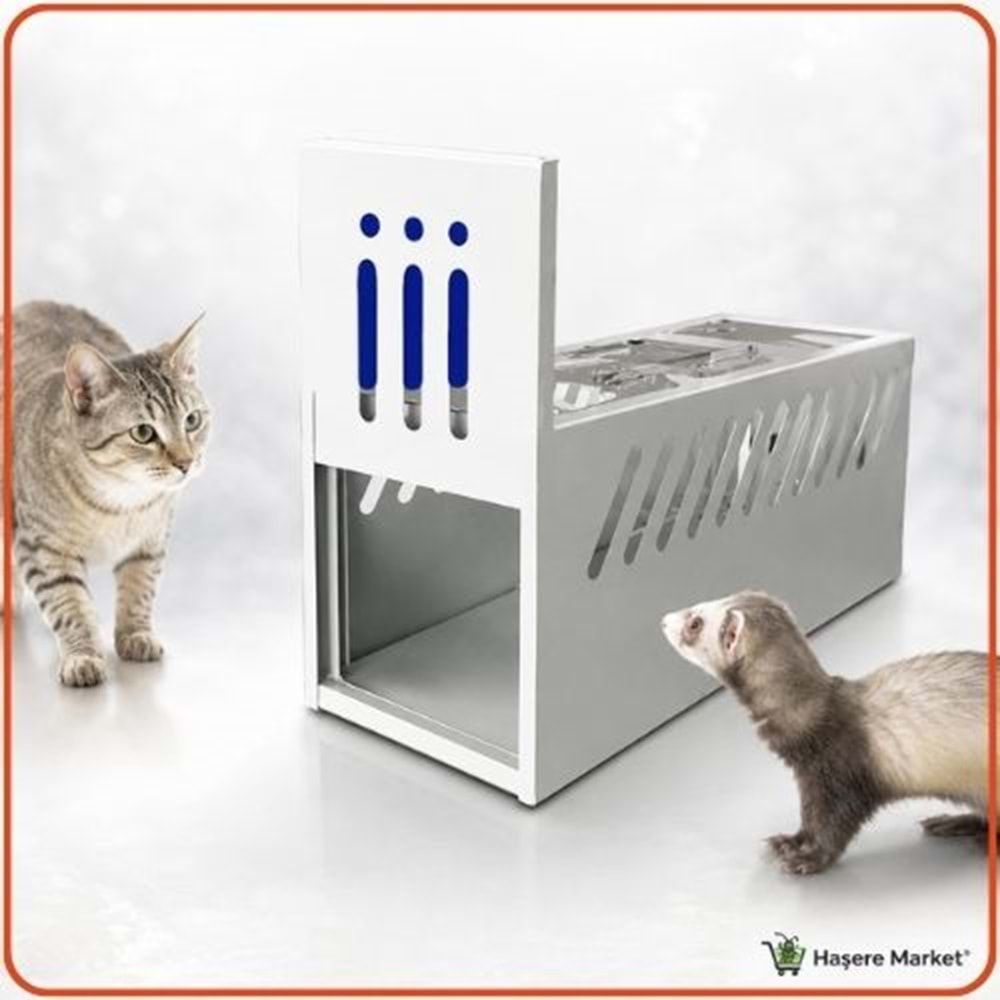 Kedi Canlı Yakalama Kafesi | Gelincik Sansar