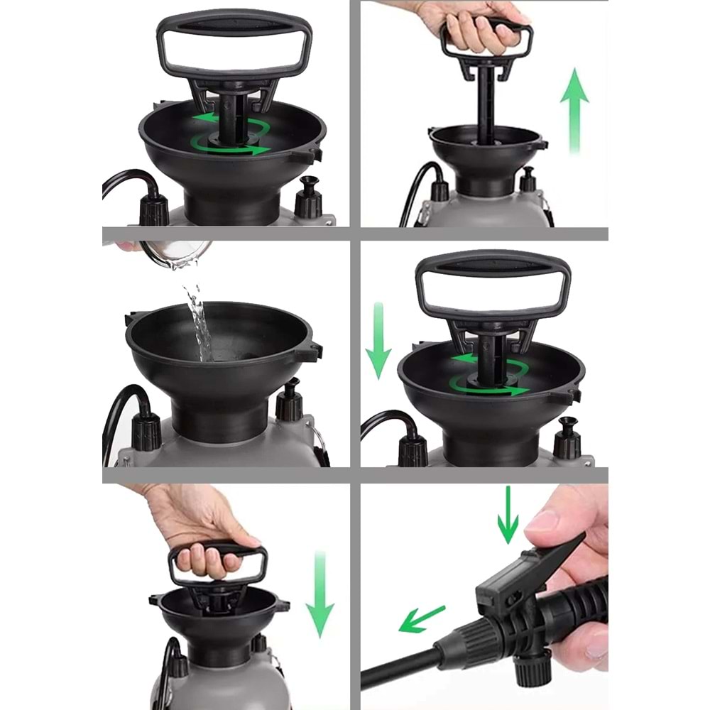 Lıtolan 5 Lt 2 si 1 Arada Foamer Pompa |5 Litre