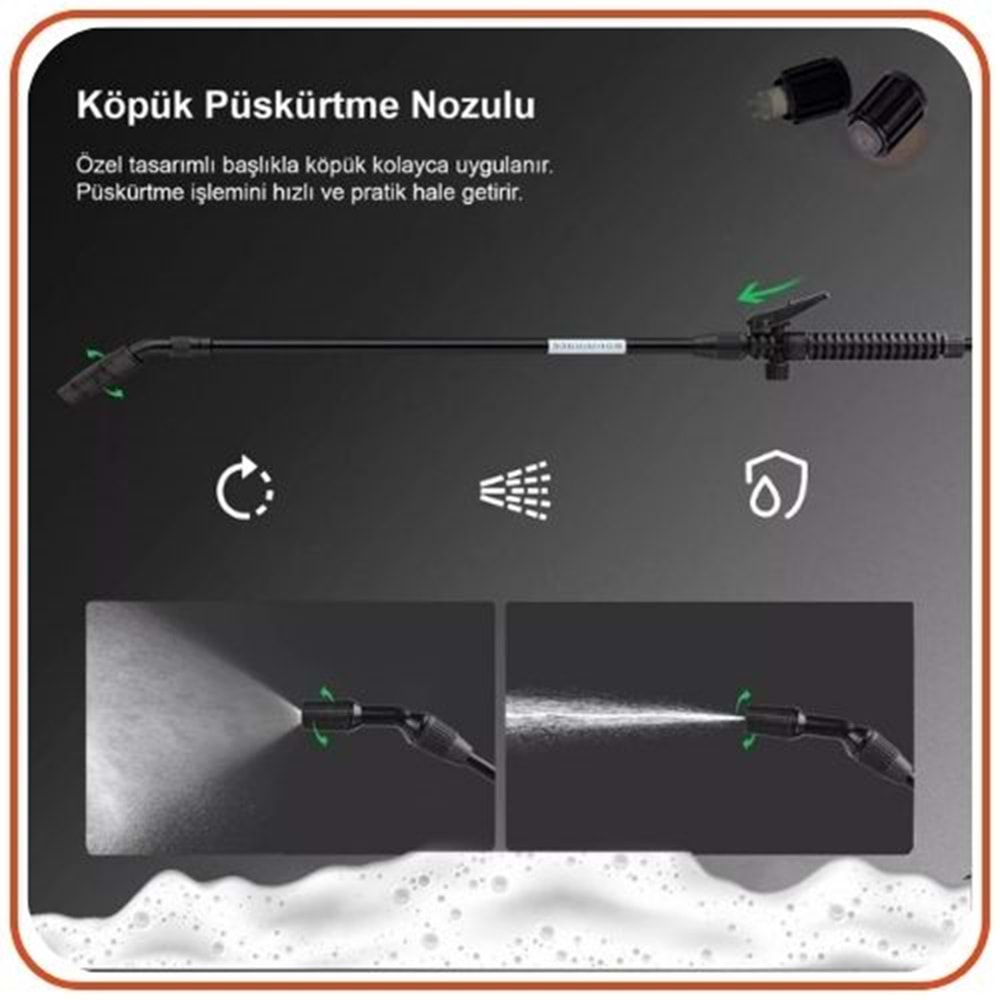 Litolan MS-5 Foamer İlaçlama ve Köpük Püskürtme Pompası | 5 Litre