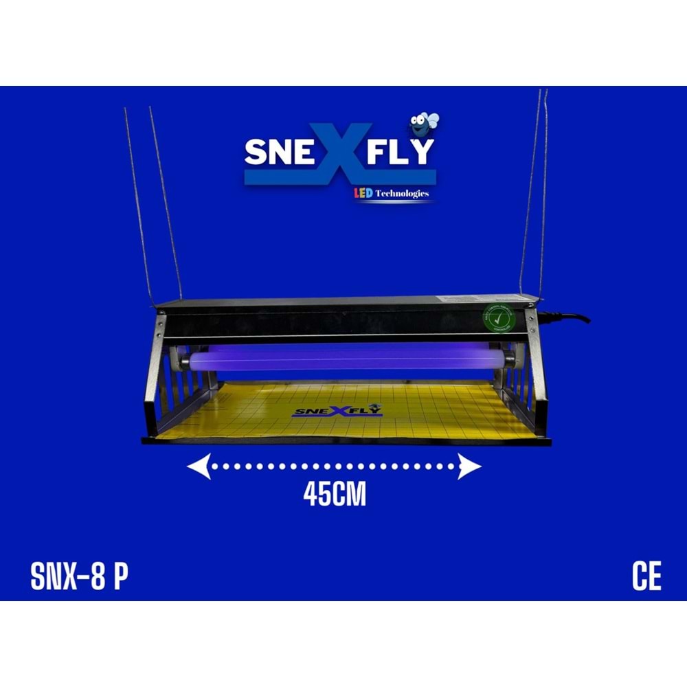 SNX 8 P Tavana Asmalı Sinek Kontrol Cihazı Film Kaplı Ampul