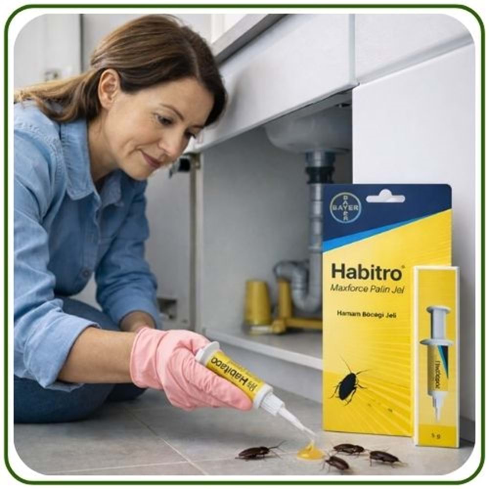 Bayer-Envu Habitro Maxforce Platin Hamamböceği Jeli | 5 Gram
