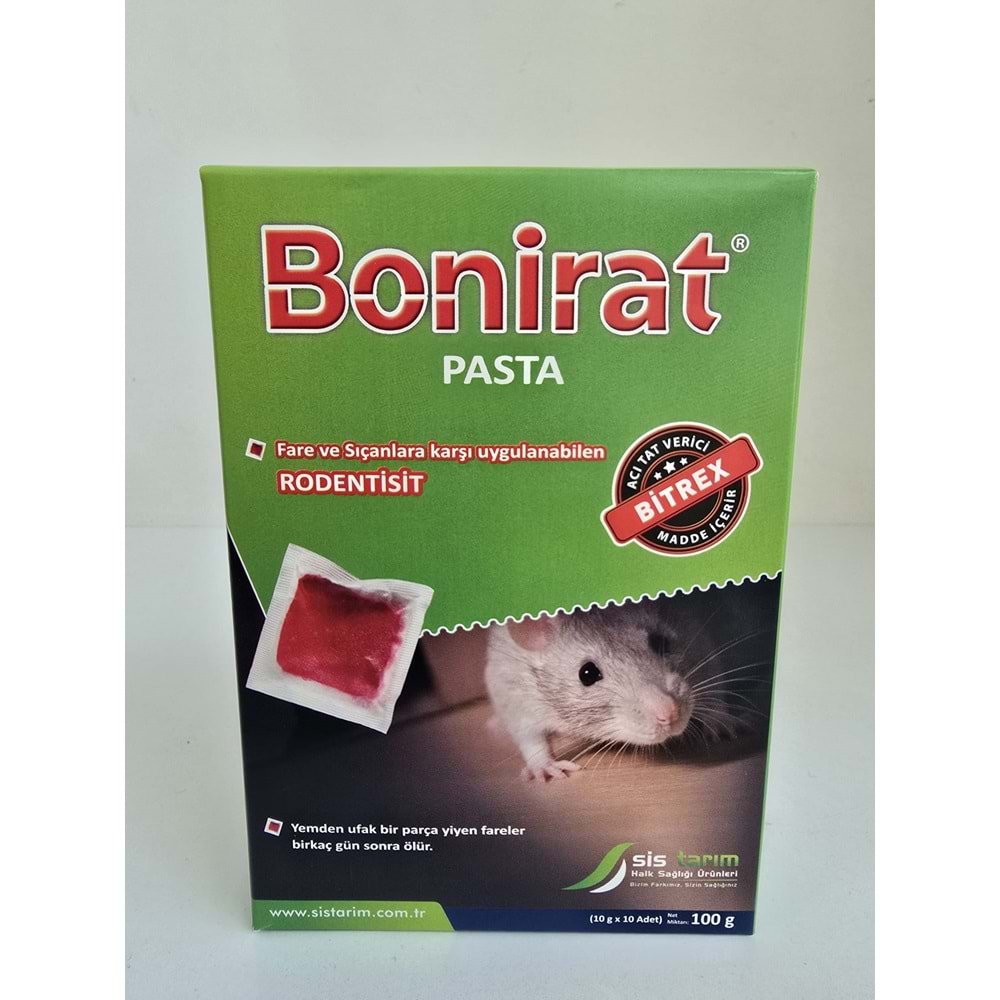 Bonirat Pasta Fare Zehiri Kutu | 100 Gr