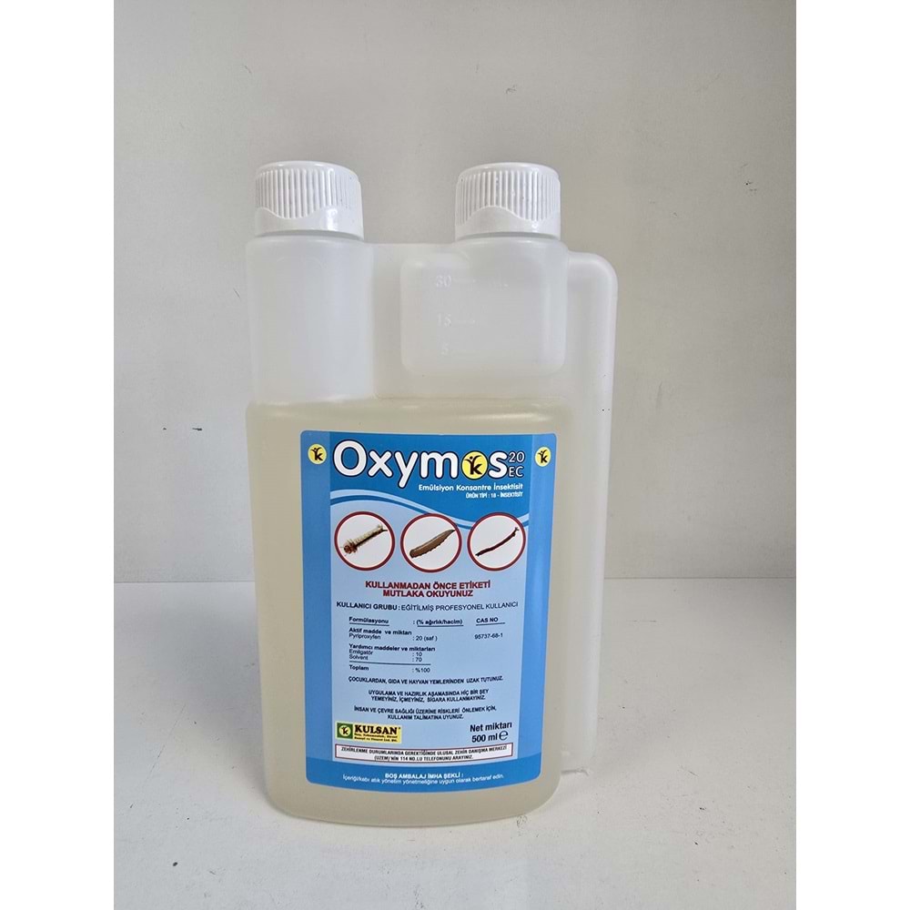 Oxymos 20 EC Larvasit Haşere | Karasinek | Sivrisinek | 500 ml
