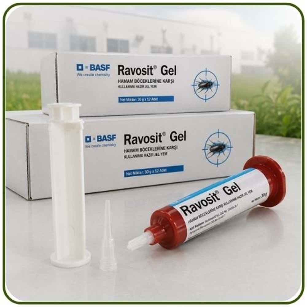 Ravosit Gel | Hamamböceği Kaloriferböceği Jel Yem | 30 Gram