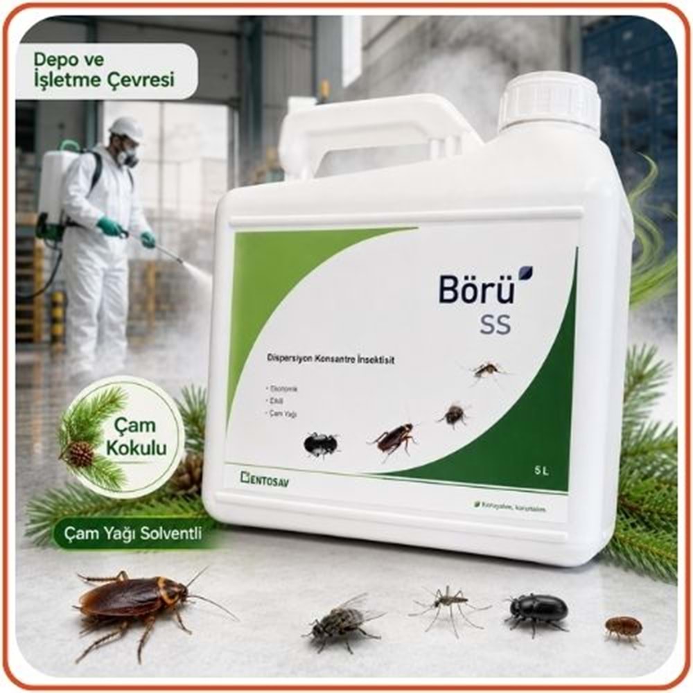 Börü SS Kokusuz Haşere Öldürücü | 5 Litre