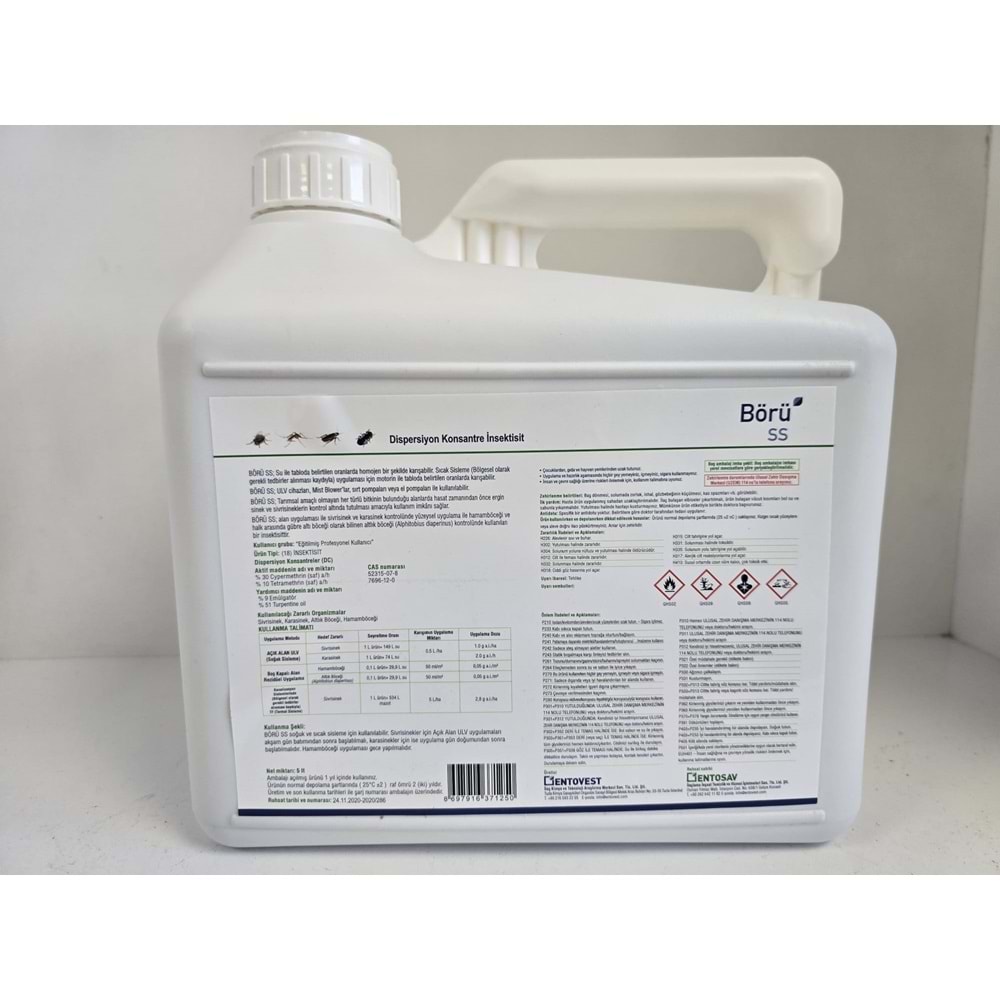 Börü SS Kokusuz Haşere Öldürücü | 5 Litre