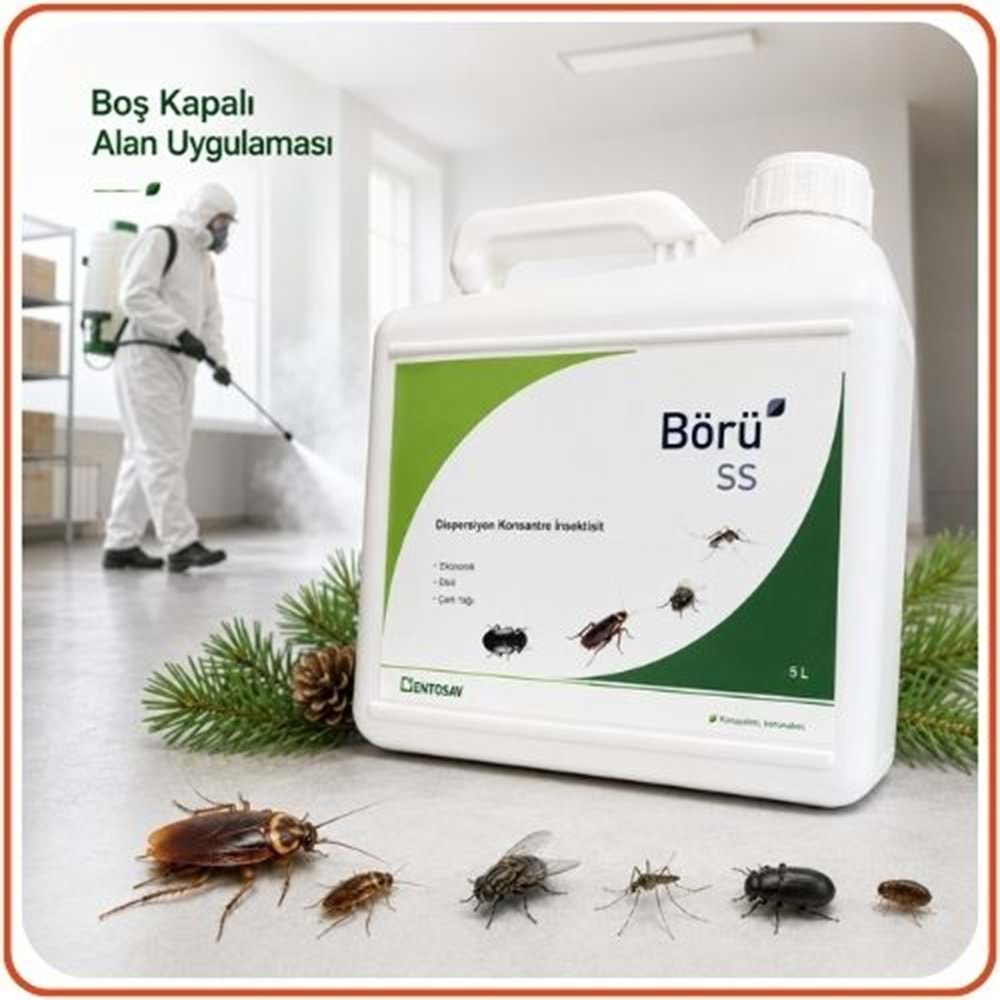 Börü SS Kokusuz Haşere Öldürücü | 5 Litre