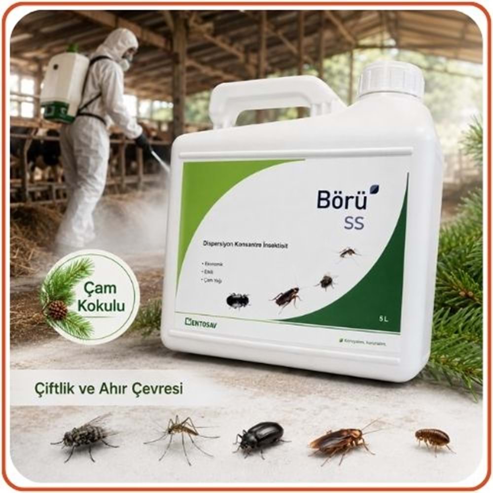 Börü SS Kokusuz Haşere Öldürücü | 5 Litre