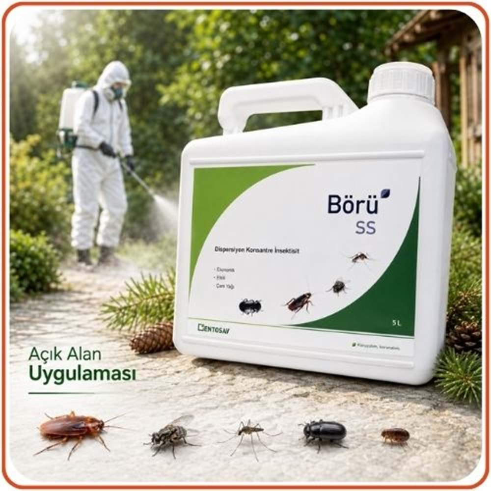 Börü SS Kokusuz Haşere Öldürücü | 5 Litre