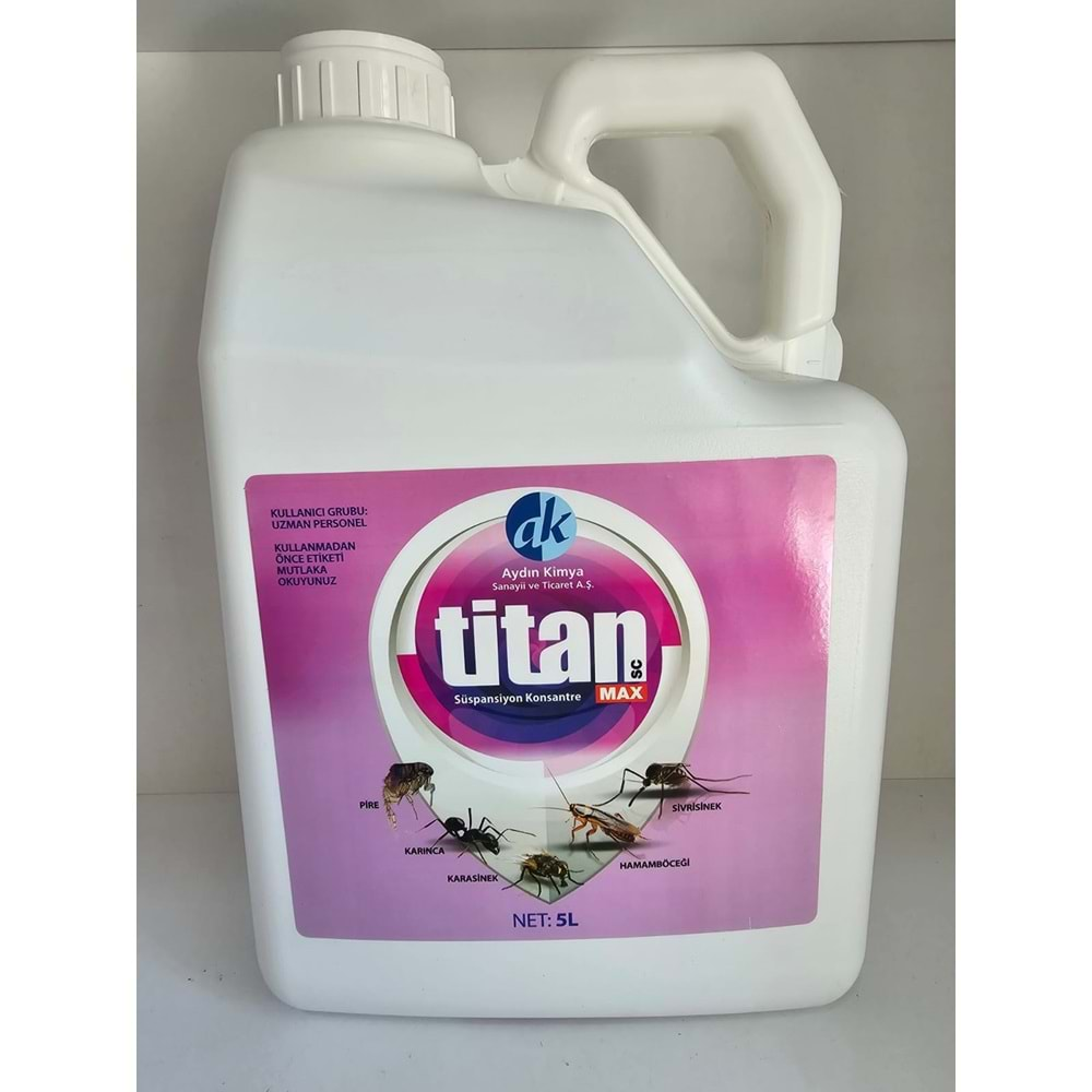 Titan Max SC Kokusuz Haşere Öldürücü | 5 Litre