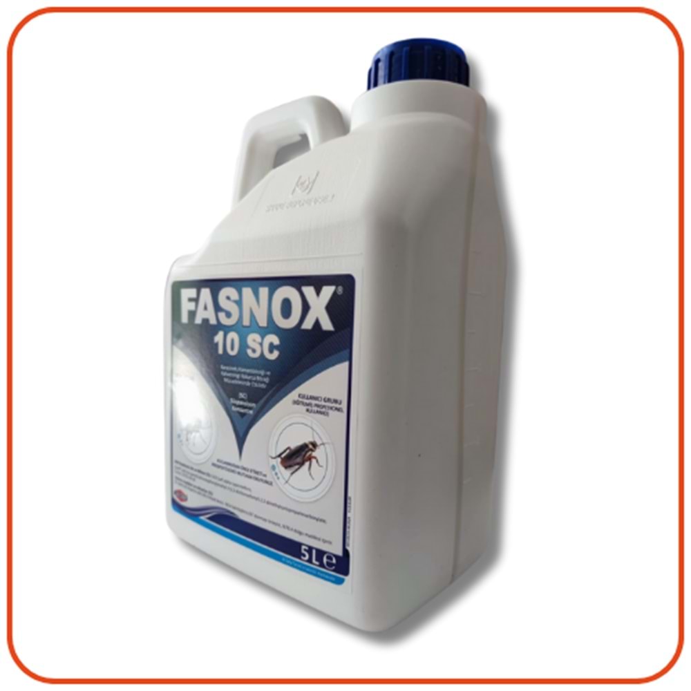 Fasnox SC 10 Kokusuz Haşere Öldürücü | 5 Litre