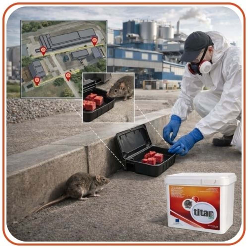 Titan Wax Blok Fare Zehiri | 1 Kg