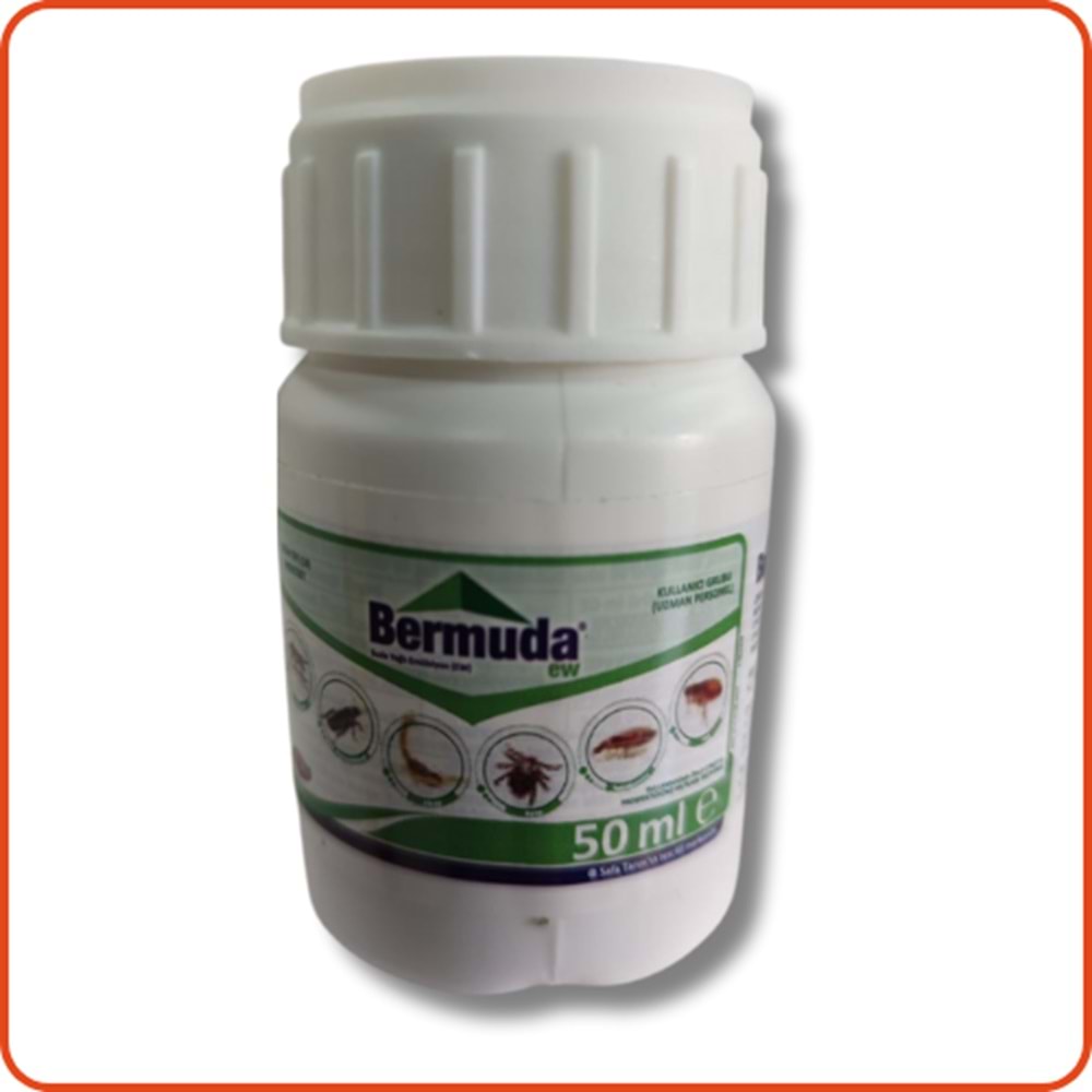 Bermuda EW Kokulu Haşere Öldürücü | 50 ml