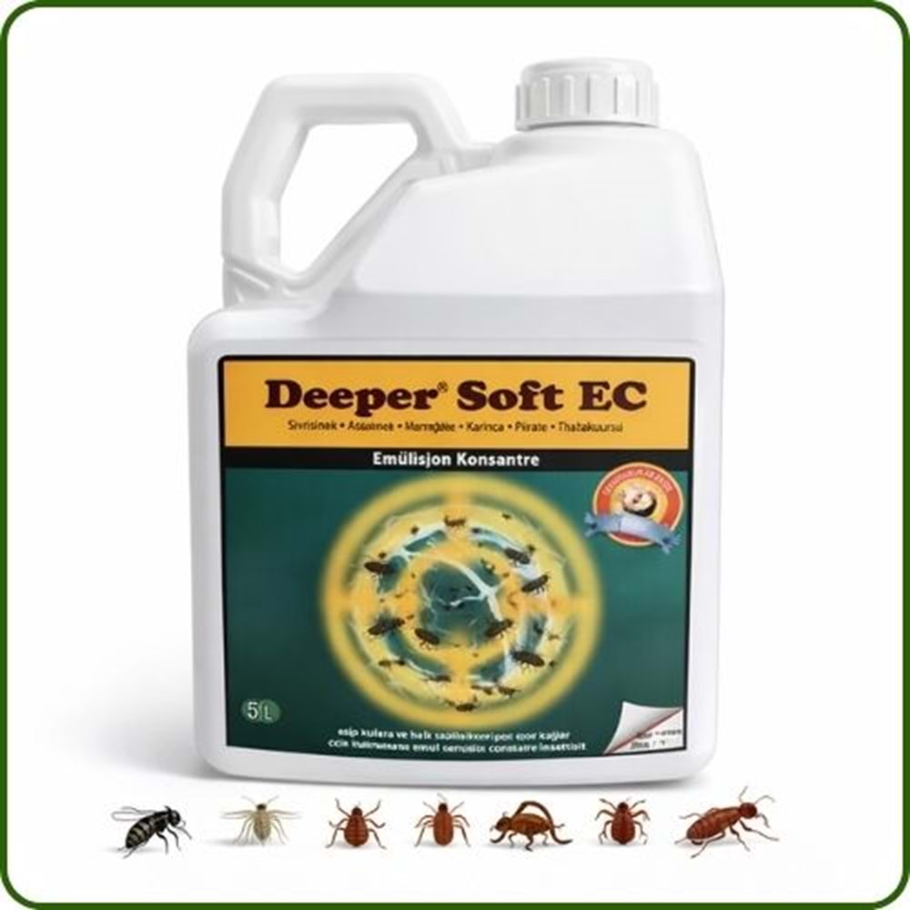 Deeper Soft EC Kokulu Haşere Öldürücü | 5 Litre
