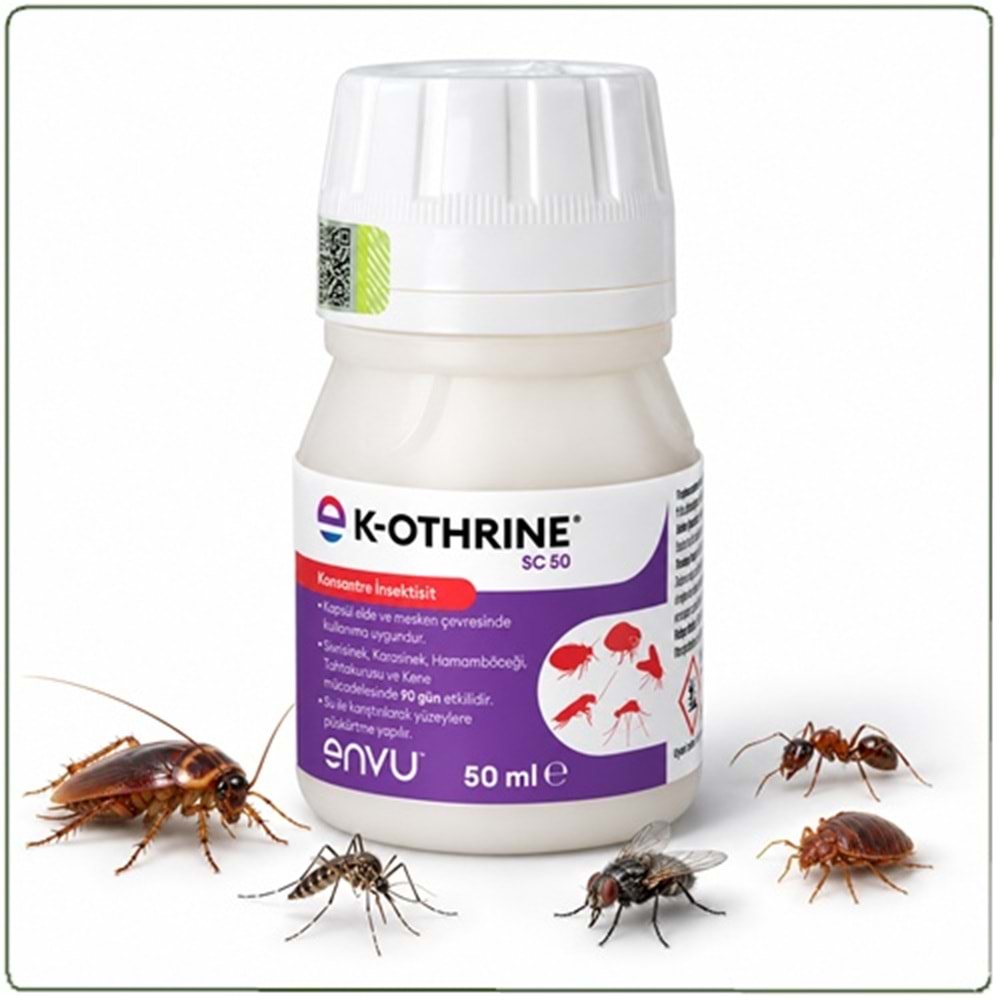 K-Othrine SC 50 Kokusuz Haşere İlacı | 50 Ml