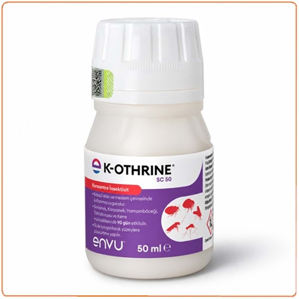 K-Othrine SC 50 Kokusuz Haşere İlacı | 50 Ml