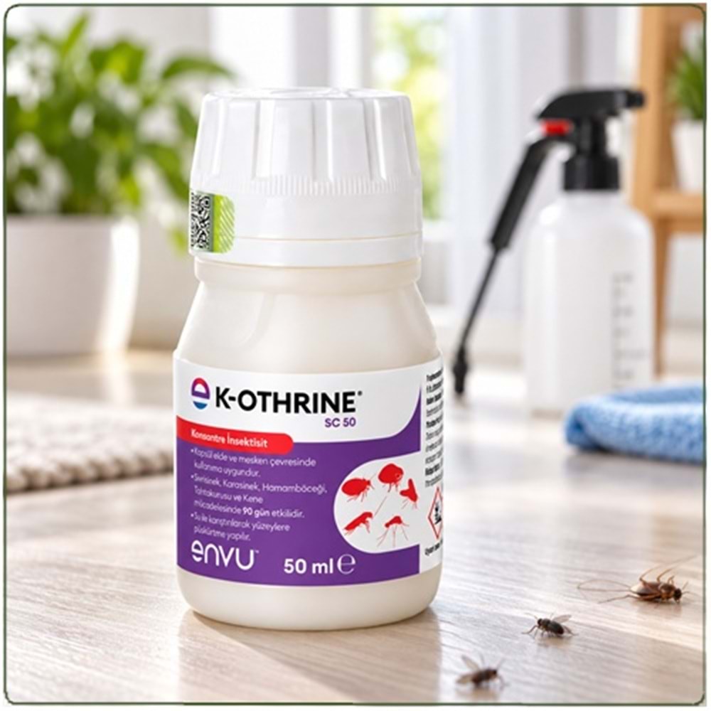 K-Othrine SC 50 Kokusuz Haşere İlacı | 50 Ml