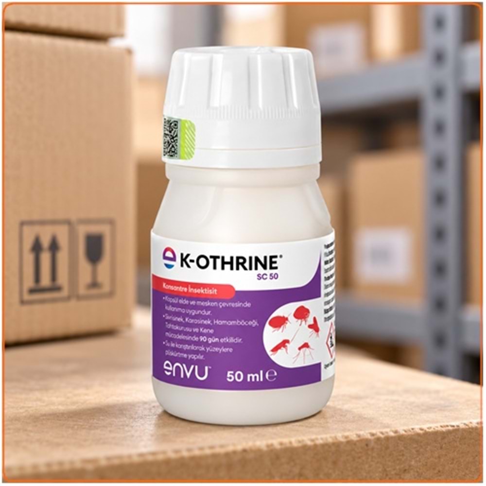 K-Othrine SC 50 Kokusuz Haşere İlacı | 50 Ml