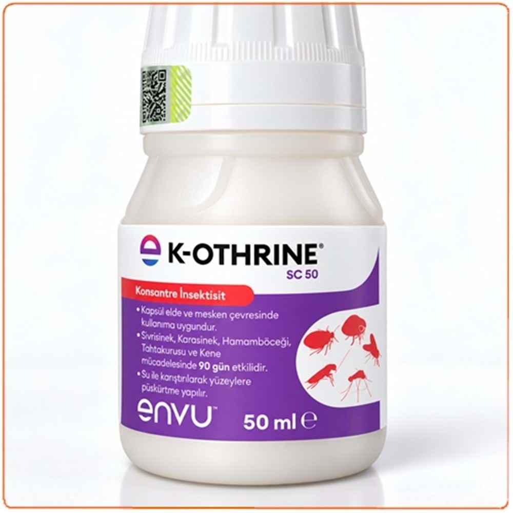 K-Othrine SC 50 Kokusuz Haşere İlacı | 50 Ml