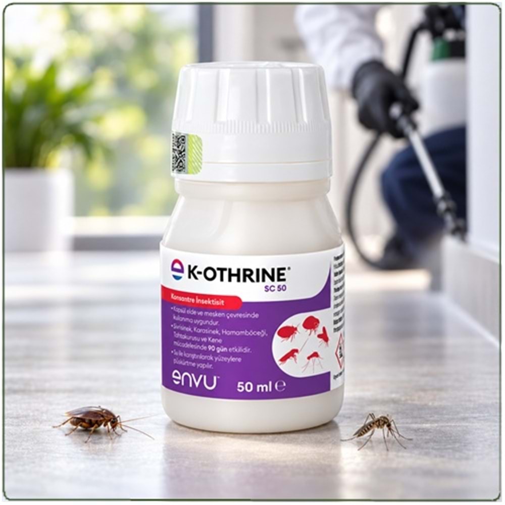 K-Othrine SC 50 Kokusuz Haşere İlacı | 50 Ml