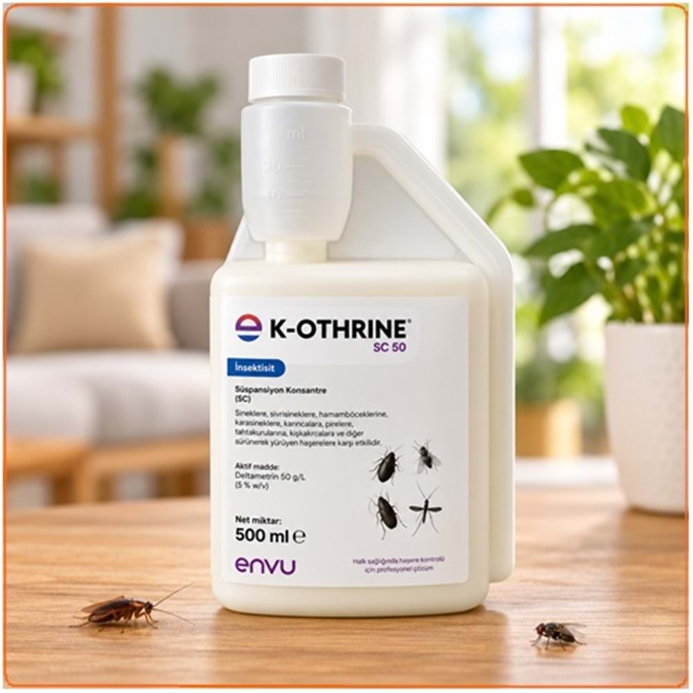 K-Othrine SC 50 Kokusuz Haşere İlacı | 500 Ml