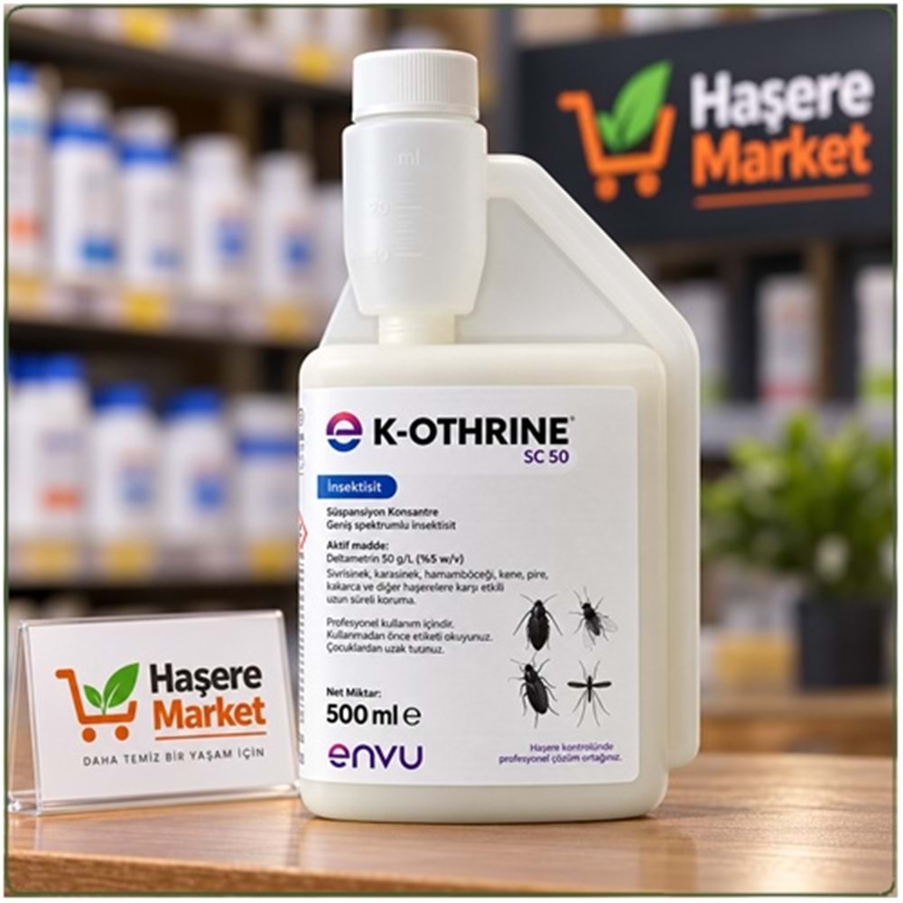 K-Othrine SC 50 Kokusuz Haşere İlacı | 500 Ml