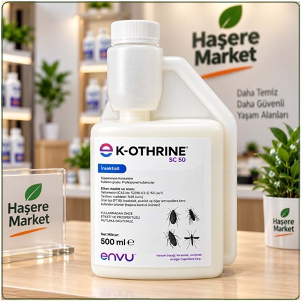 K-Othrine SC 50 Kokusuz Haşere İlacı | 500 Ml