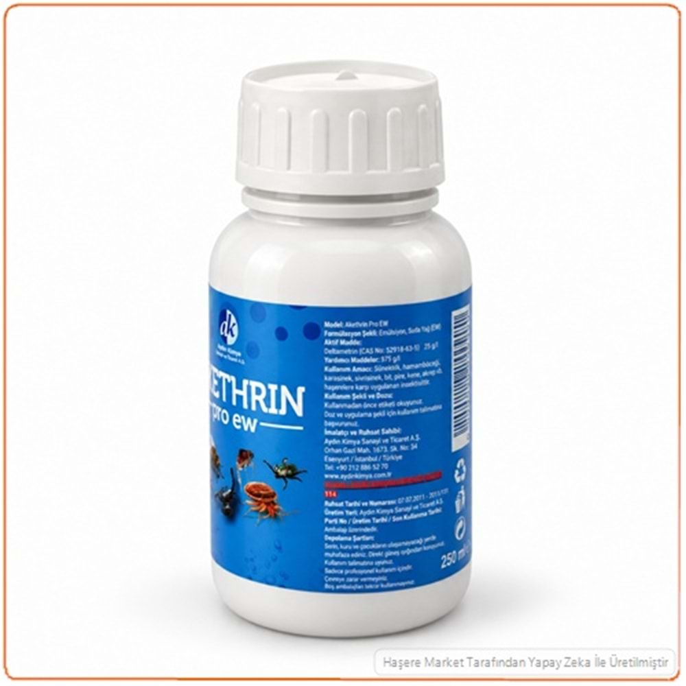 Akethrin PRO EW Kokulu Haşere İlacı | 250 ml