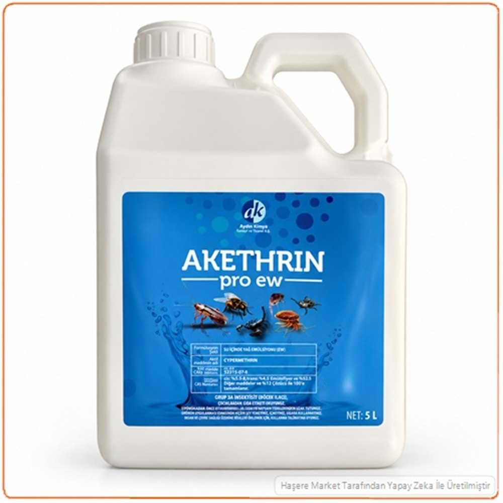 Akethrin PRO EW Kokulu Haşere İlacı | 5 Litre
