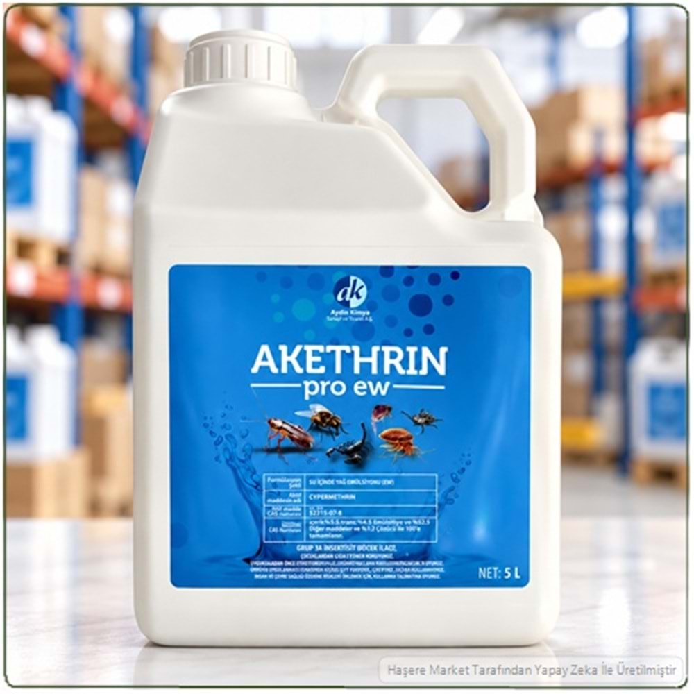 Akethrin PRO EW Kokulu Haşere İlacı | 5 Litre