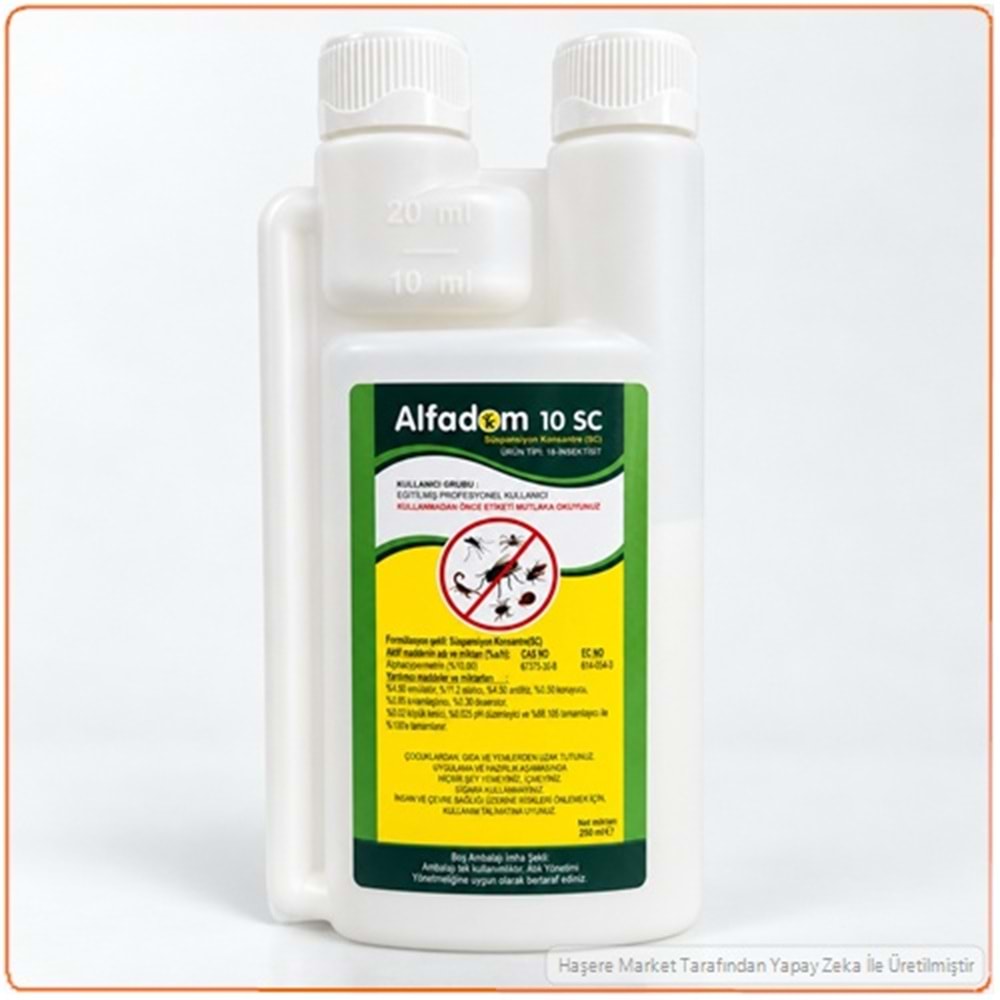 Alfadom 10 SC Kokusuz Haşere İlacı | 500 Ml